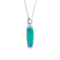 Collana Ti Sento Milano Donna in Argento Turchese 6782TQ - 6782TQ